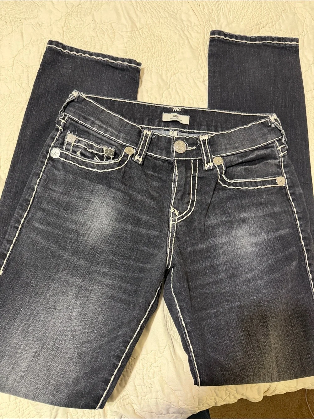 True Religion Ricky relaxed straight jeans